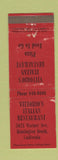 Matchbook Cover - Vittorio's Italian Restaurant Huntington Beach CA WEAR