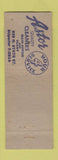 Matchbook Cover - Astor Cleaners Chicago IL WEAR