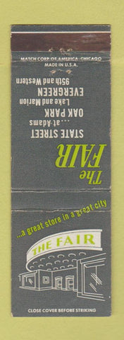 Matchbook Cover - The Fair Oak Park Chicago IL