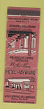 Matchbook Cover - Hotel Hayward Los Angeles CA WEAR