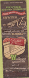 Matchbook Cover - Dutton Inc Wallpaper Waco TX WORN