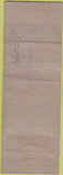 Matchbook Cover - Dutton Inc Wallpaper Waco TX WORN