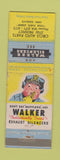 Matchbook Cover - Walker Muffler Circle Auto Parts