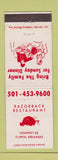 Matchbook Cover - Razorback Restaurant Flippin AR