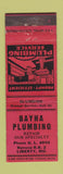 Matchbook Cover - Bayha Plumbing Liberty MO