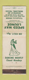 Matchbook Cover - Speed Way Lounge Midland TX WEAR