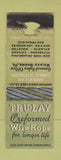 Matchbook Cover - Tru Lay Wire Rop American Cable Wilkes Barre PA POOR