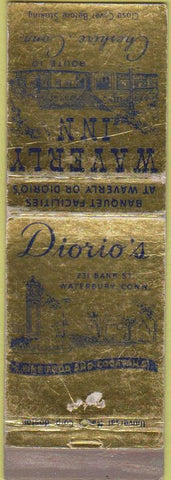 Matchbook Cover - Waverly Inn Cheshire CT
