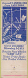 Matchbook Cover - Waverly Inn Cheshire CT