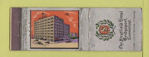 Matchbook Cover - Stratfield Hotel Bridgeport CT feature