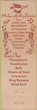 Matchbook Cover - Hickory Valley Farm Stroudsburg PA feature