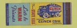 Matchbook Cover - Crerar Clinch Coal Truck WEAR