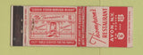 Matchbook Cover - Thompson's Restaurant Avon NY Federal WEAR