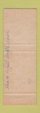 Matchbook Cover - Bartonsville Hotel Stroudsburg PA Full Length