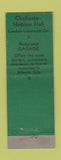 Matchbook Cover - Chalfonte Haddon Hall Atlantic City NJ WEAR Full Length