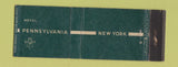 Matchbook Cover - Hotel Pennsylvania New York City Full Length
