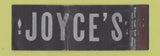 Matchbook Cover - Joyce's WEAR Full Length