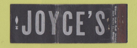 Matchbook Cover - Joyce's WEAR Full Length