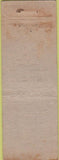 Matchbook Cover - Redd's Cafe Pittsburgh PA WEAR