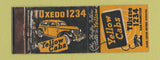 Matchbook Cover - Yellow Cabs Taxi San Francisco CA