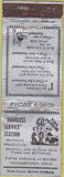 Matchbook Cover - Harkless Sunoco Kendall oil gas Youngtown OH