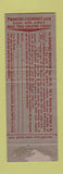 Matchbook Cover - Coronet Magazine