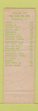 Matchbook Cover - The Darling Inn Lyndonville VT