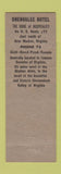 Matchbook Cover - Shenvalee Hotel New Market VA