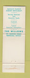 Matchbook Cover - The Willows Honolulu Hawaii Full Length