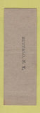 Matchbook Cover - Buffalo Shoe Reapir NY Full Length
