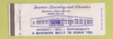 Matchbook Cover - Socorro Laundry NM WEAR Full Length