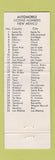 Matchbook Cover - Socorro Laundry NM WEAR Full Length