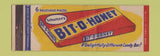 Matchbook Cover - Bit O Honey Candy Bar WEAR