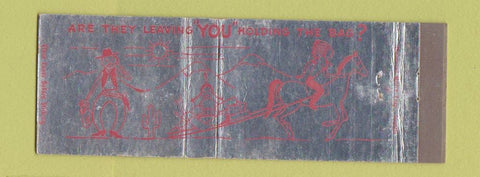 Matchbook Cover - Comsumer Collection Service Seattle WA WEAR Full Length