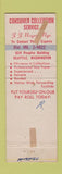 Matchbook Cover - Comsumer Collection Service Seattle WA WEAR Full Length