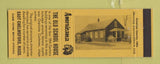 Matchbook Cover - Old School House East Chelmsford MA Perkins Americana