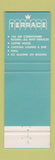 Matchbook Cover - Terrace Motel Atlantic City NJ