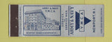 Matchbook Cover - Army Navy YMCA Newport RI