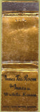 Matchbook Cover - Innes Tea Room Wichita KS WORN
