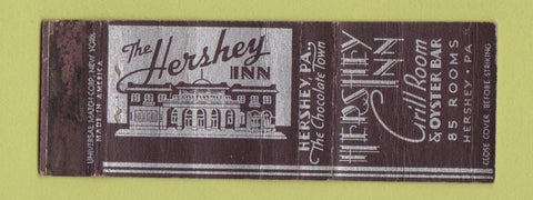 Matchbook Cover - Hershey Inn PA WEAR