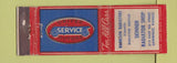 Matchbook Cover - Harrison Radiators Skiller Lawrence KS WORN