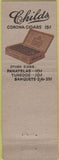 Matchbook Cover - Childs Cafeterias chain Corona Cigars