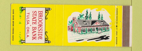 Matchbook Cover - Brookside State Bank Tulsa OK