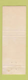 Matchbook Cover - Dawson County Water Soil Conservation Lexington NE Full Length