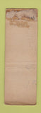 Matchbook Cover - Hotel Garde New Haven CT UNIVERSAL LONG WORN