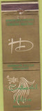 Matchbook Cover - Continental Hilton Hotel Mexico City