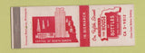 Matchbook Cover - The House of Bottles Bismarck ND
