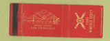Matchbook Cover - Fort Winfield Scott CA Harbor Defense San Francisco