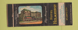 Matchbook Cover - Hotel Holmhurst Atlantic City NJ