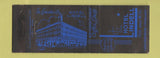 Matchbook Cover - Hotel Lindell Lincoln NE BLACK BLUE